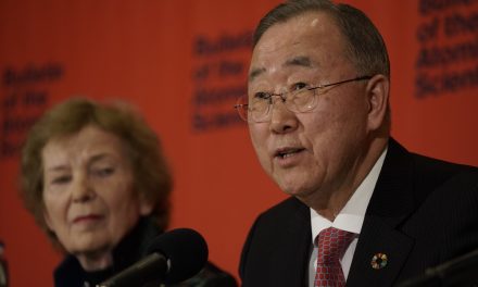 A message from Ban Ki-moon, Deputy Chair of The Elders  – A global wake-up call