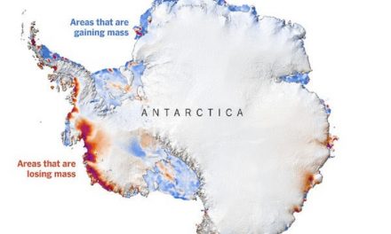 Isen på Sydpolen smelter – havet stiger