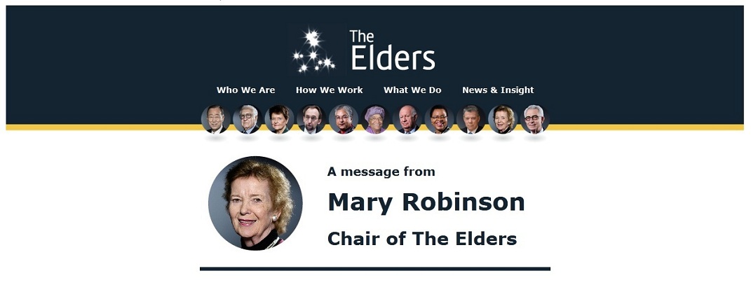 A message from The Elders