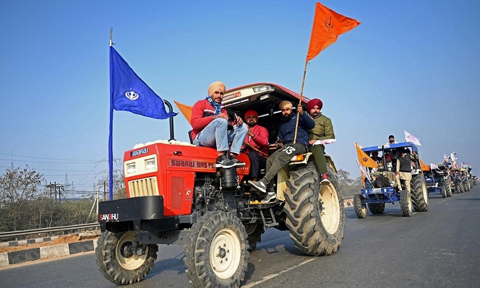 Indiske bønder protesterer mot nye landbrukslover