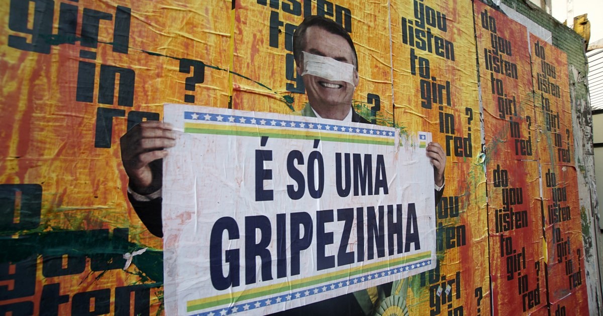 Presidenten etterforskes for koronadød i Brasil 