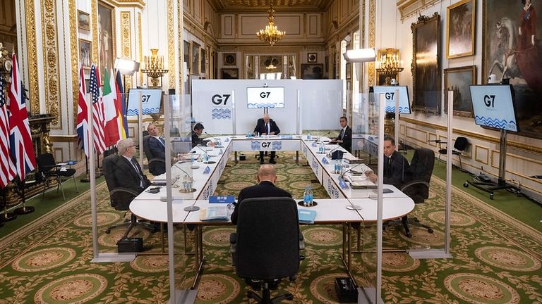 Kinas mening om G7-utenriksministermøtet
