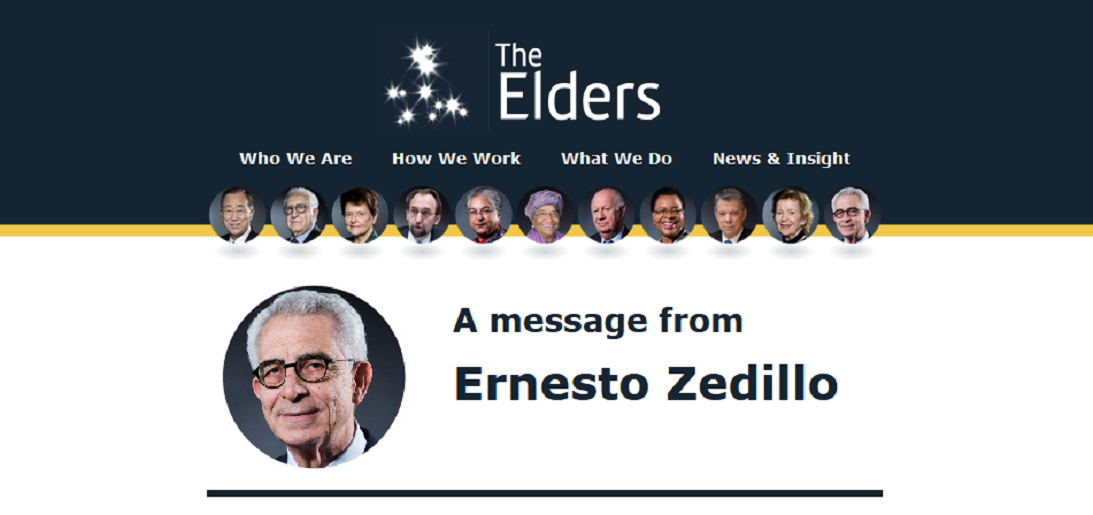 A Message from the Elders