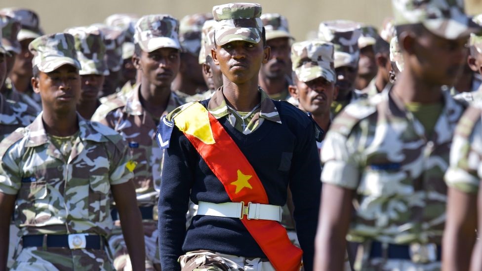 Tigrays styrker på vei mot hovedstaden Addis Abeba