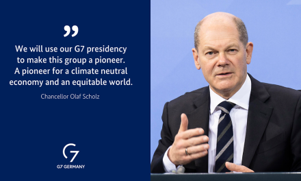 Tyskland tiltrer G7’s presidentskap