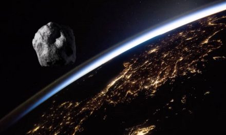 En asteroide kan utrydde jordens liv