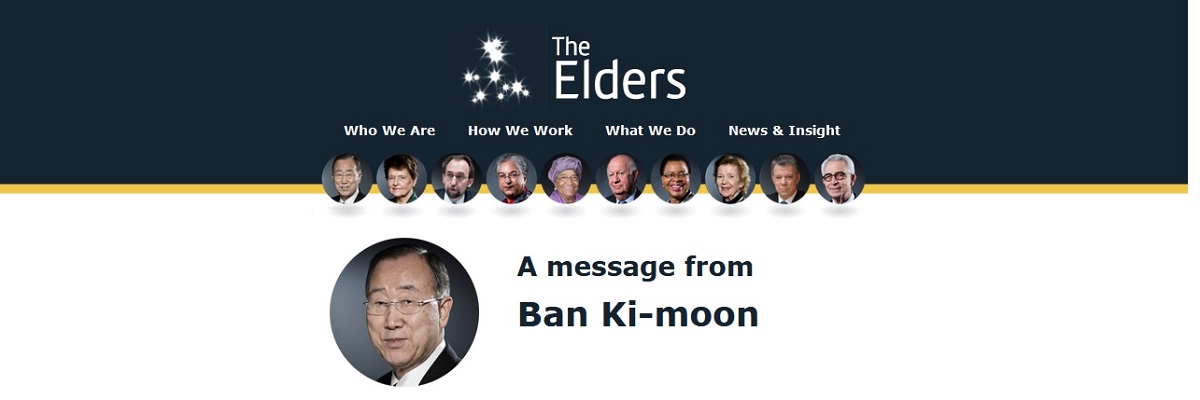 A message from The Elders