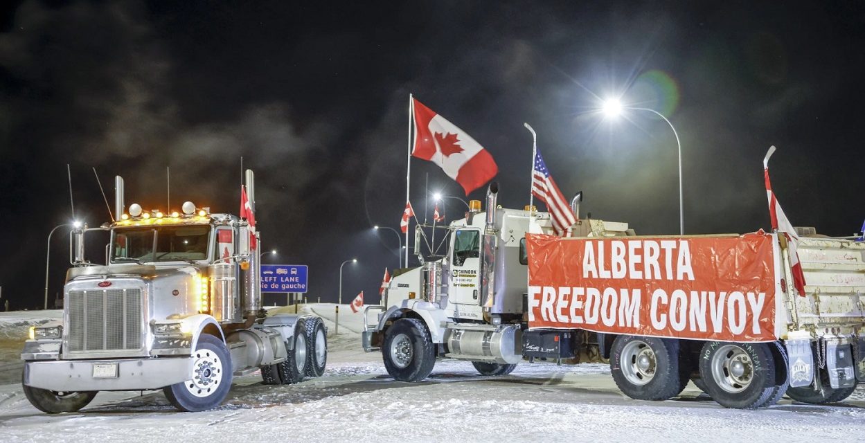 Lastebilblokaden i Canada lammer næringslivet