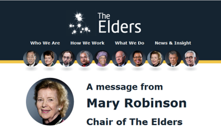 A Message from The Elders