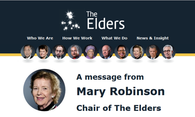 A Message from The Elders – Mary Robinson