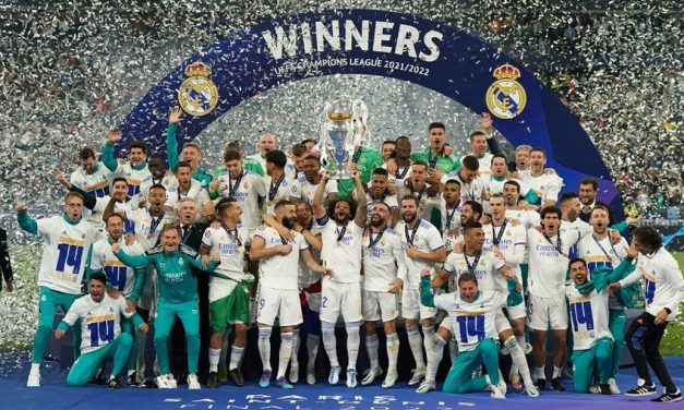 Real Madrid won Champions League for the 14th time