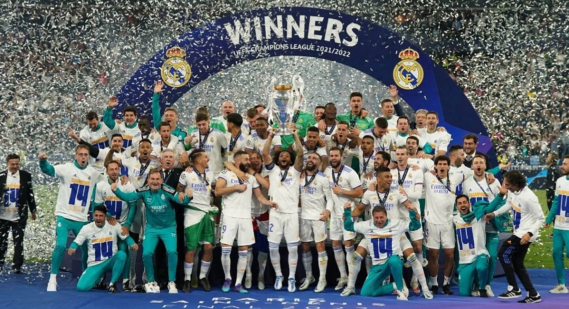 Real Madrid won Champions League for the 14th time