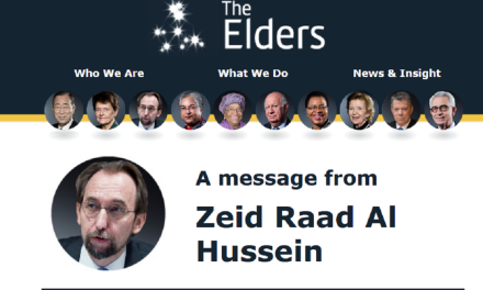 A Message from the Elders – Zeid Raad Al Hussein