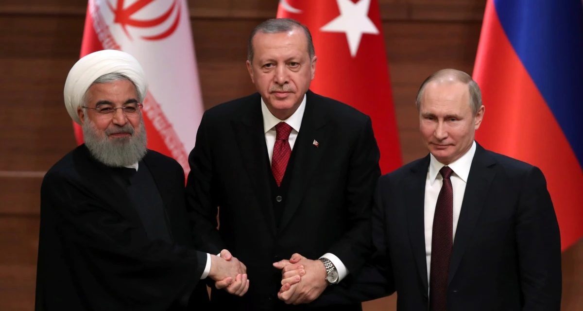 Putin and Erdoğan met the Iranian leaders in Teheran