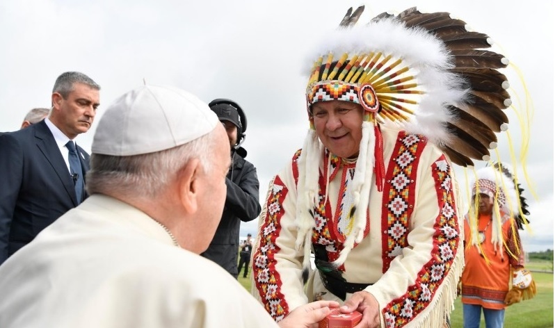 Pope Francis apologizes for the abuse at indigenous schools in Canada