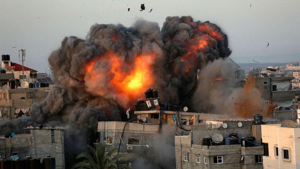 Israeli airstrike in the Gaza Strip