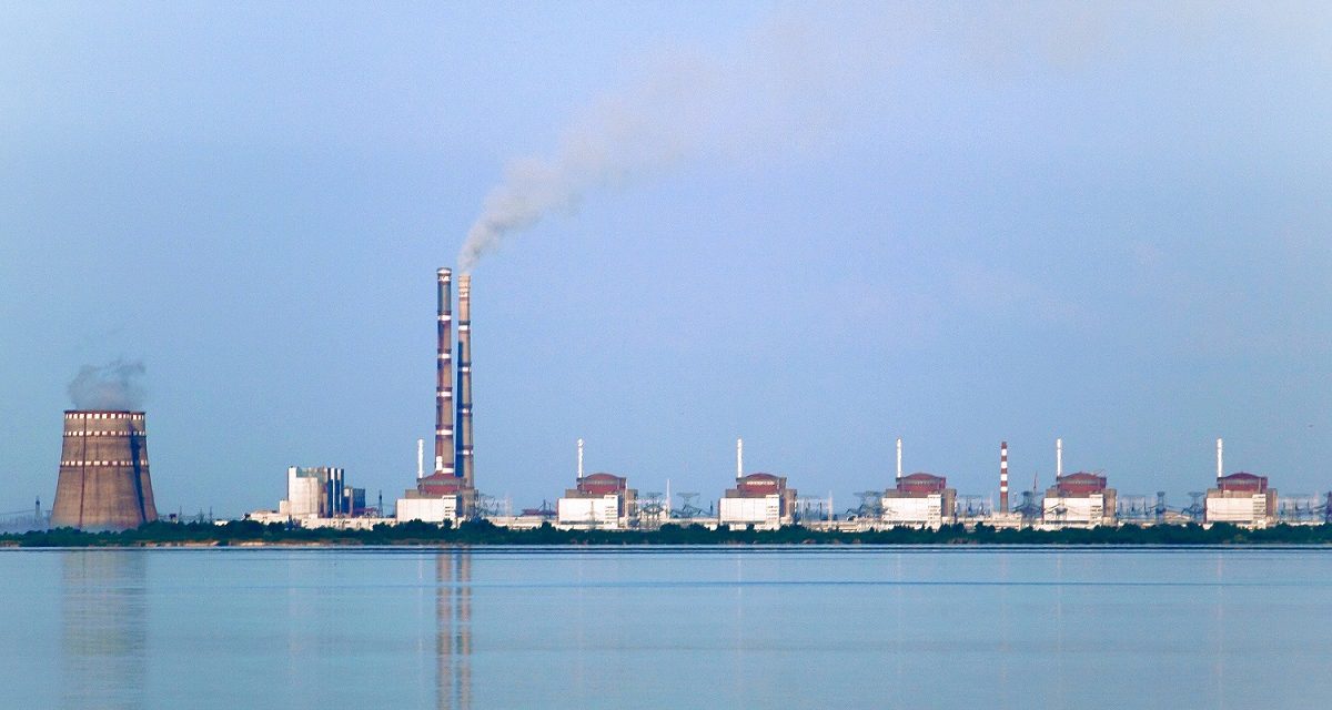 Inspection of the Zaporizhzhia nuclear plant
