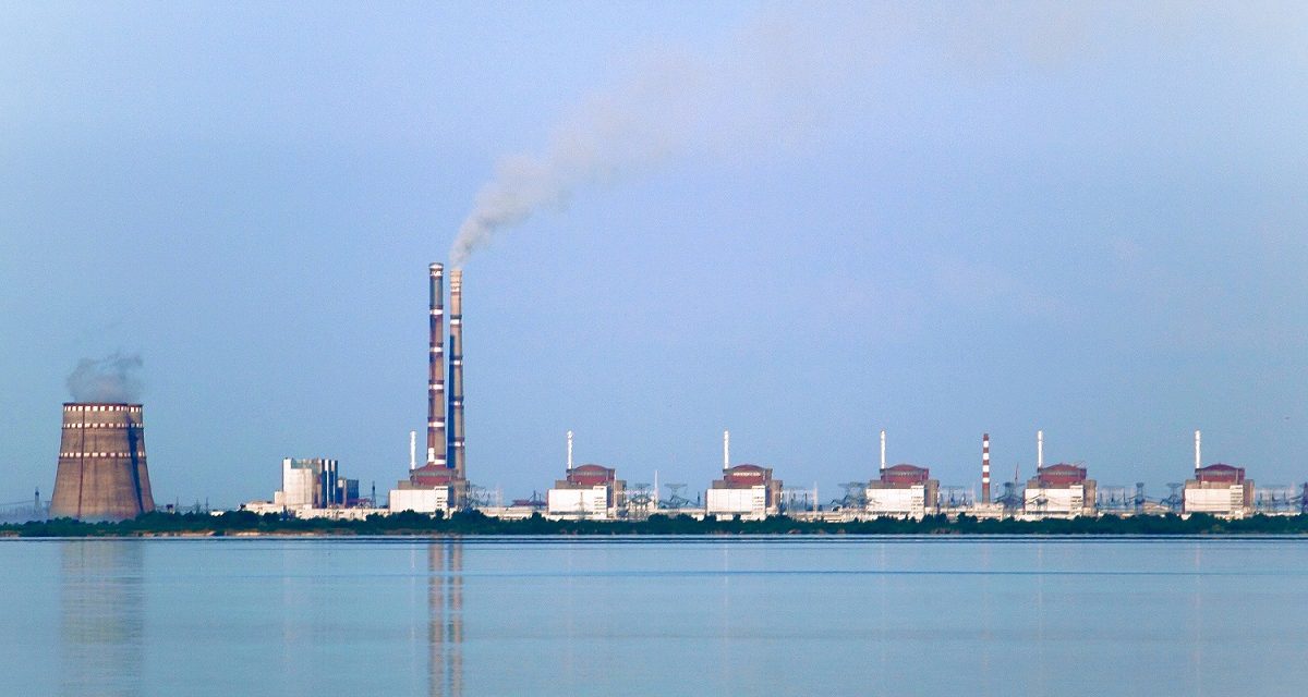 Inspection of the Zaporizhzhia nuclear plant