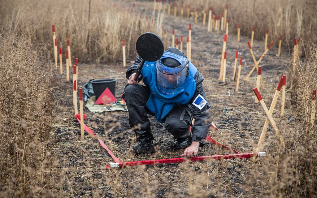 Russian landmines kill Ukraine’s civil population