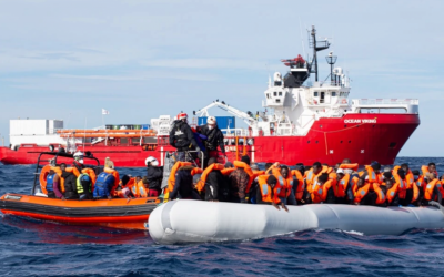 Ocean Viking rescues migrants in the Mediterranean