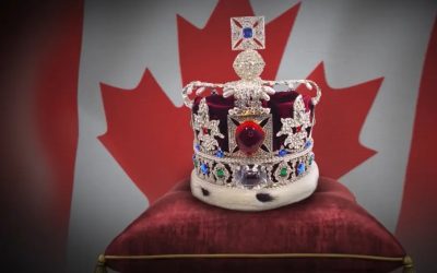 Does Canada cut ties to the British crown?