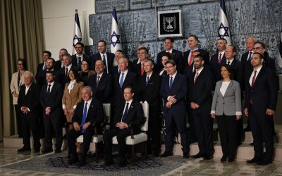 Netanyahu coalition government finally operational