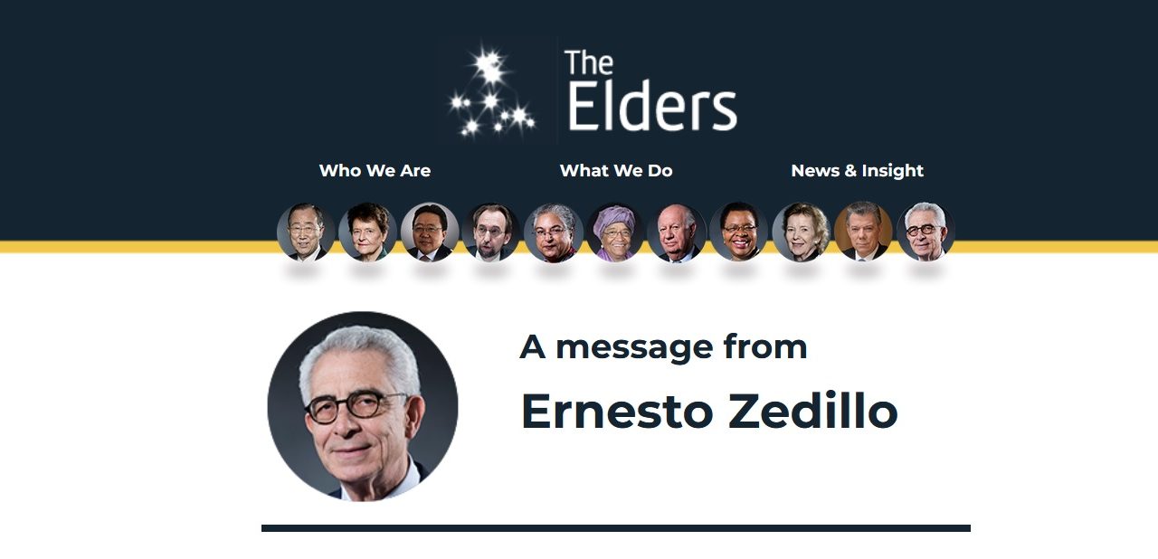 A Message from The Elders