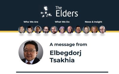 A Message from The Elders