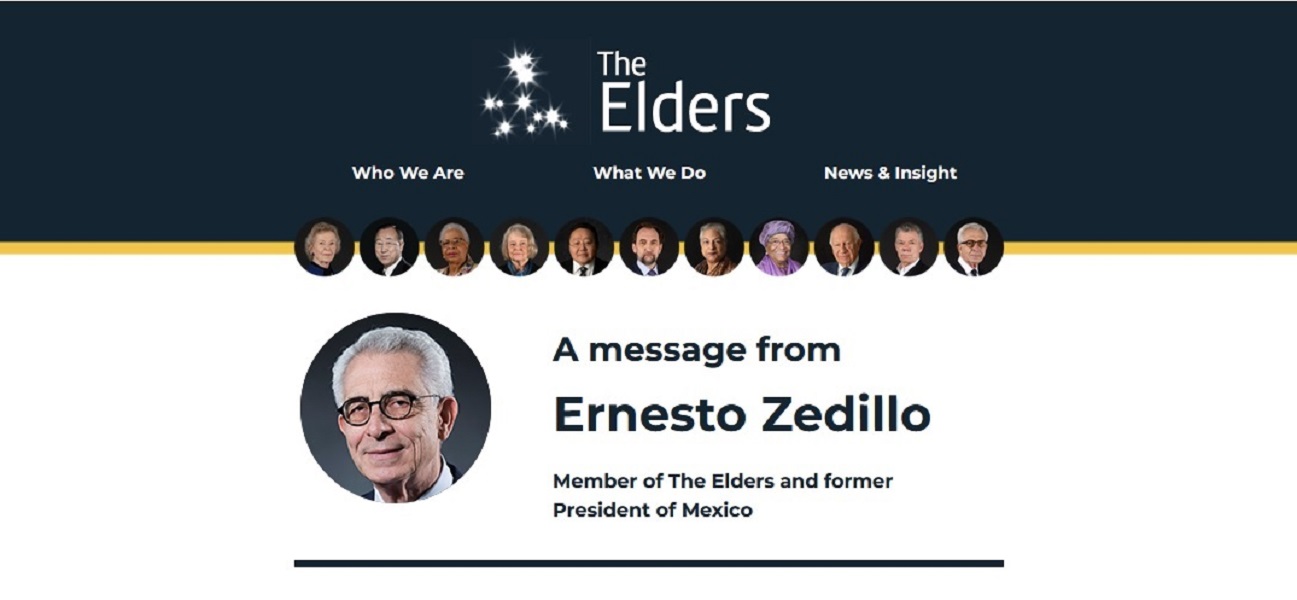 A message from The Elders