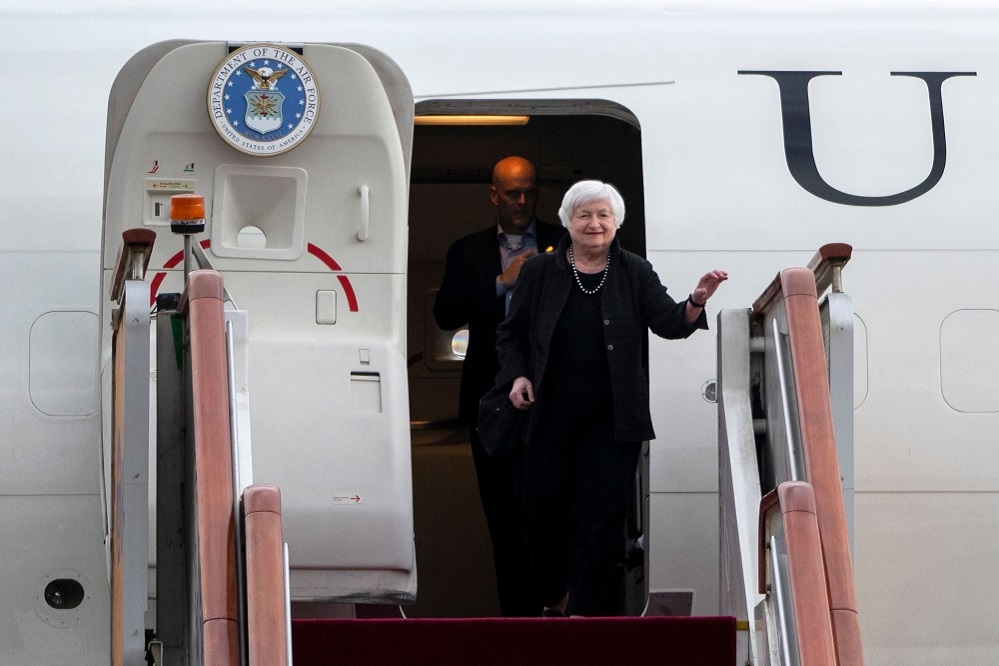 Treasury Secretary Yellen’s China trip