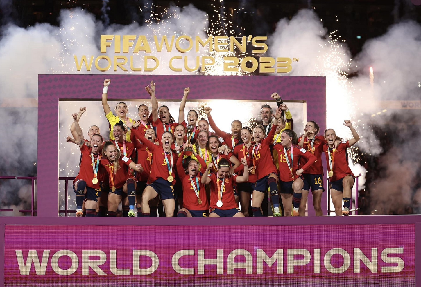 Spain won the Women’s World Cup