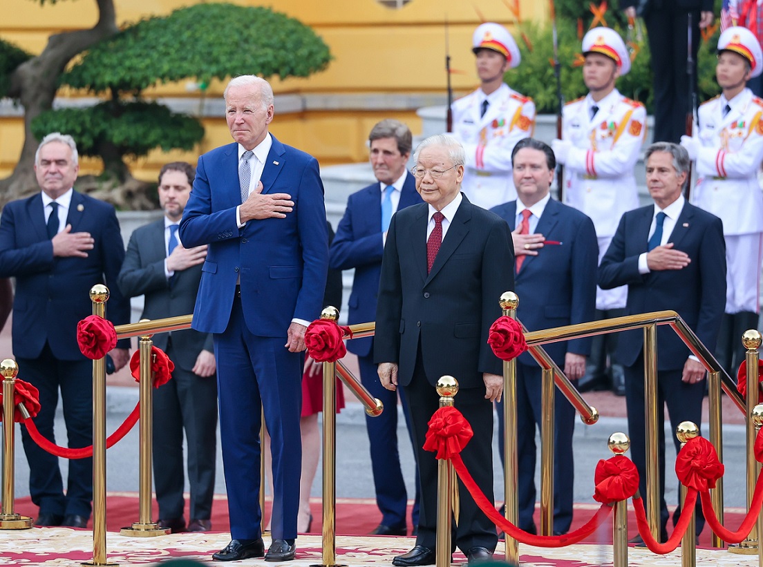 President Biden on courtesy trip to Vietnam