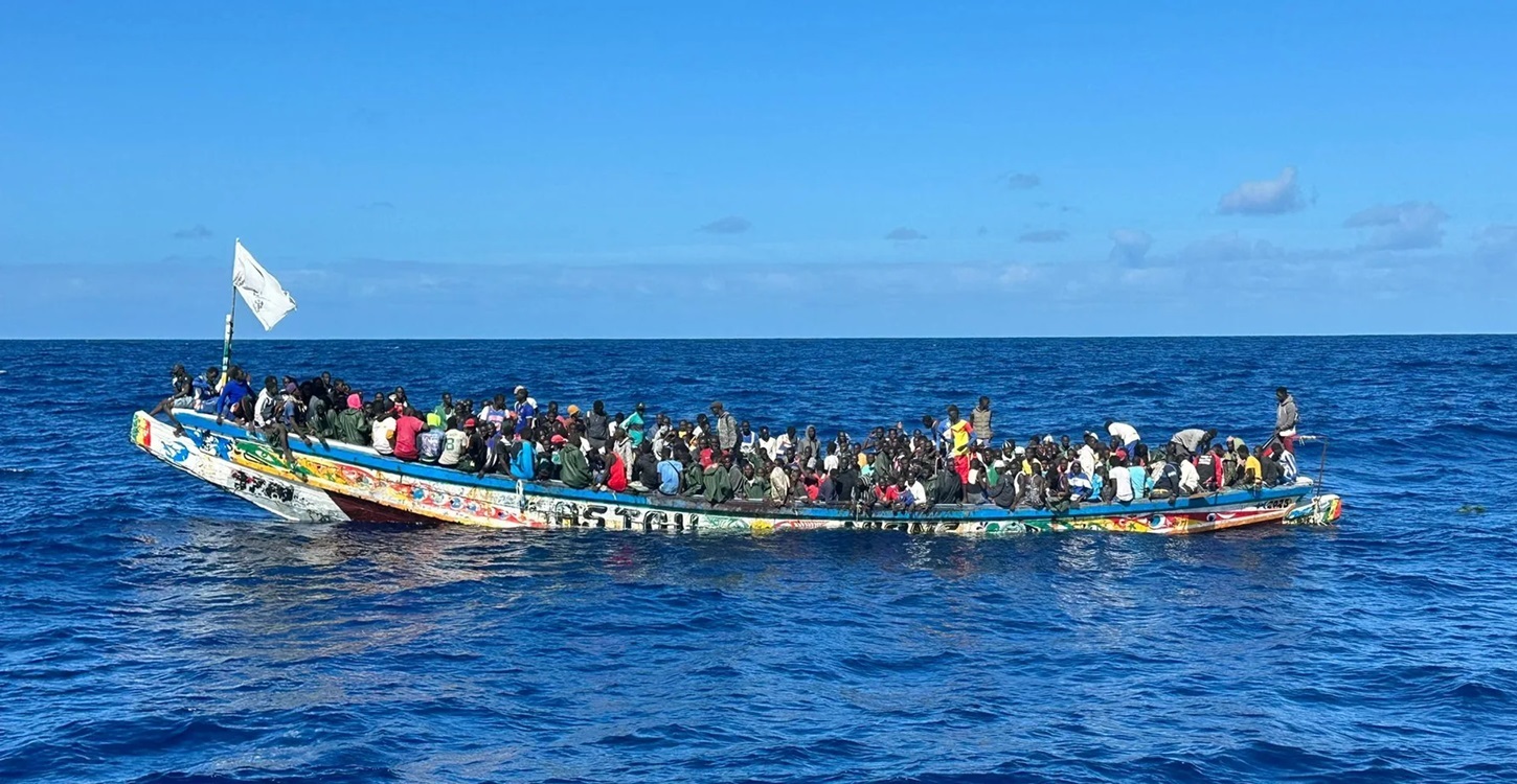Største antall båt-migranter på ett år til Kanariøyene