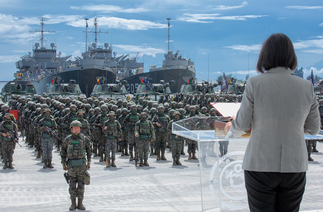 United States provides military aid to Taiwan reserved for sovereign nations