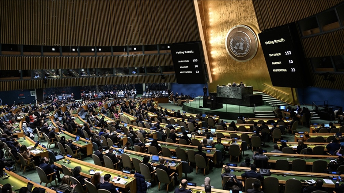 UN General assembly voted for cease-fire in Gaza