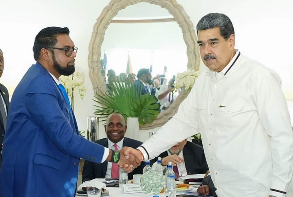 Venezuela and Guyana agree to resolve their dispute peacefully