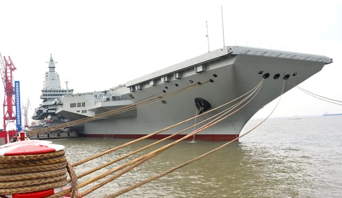 China’s third aircraft carrier ready for combat in two years