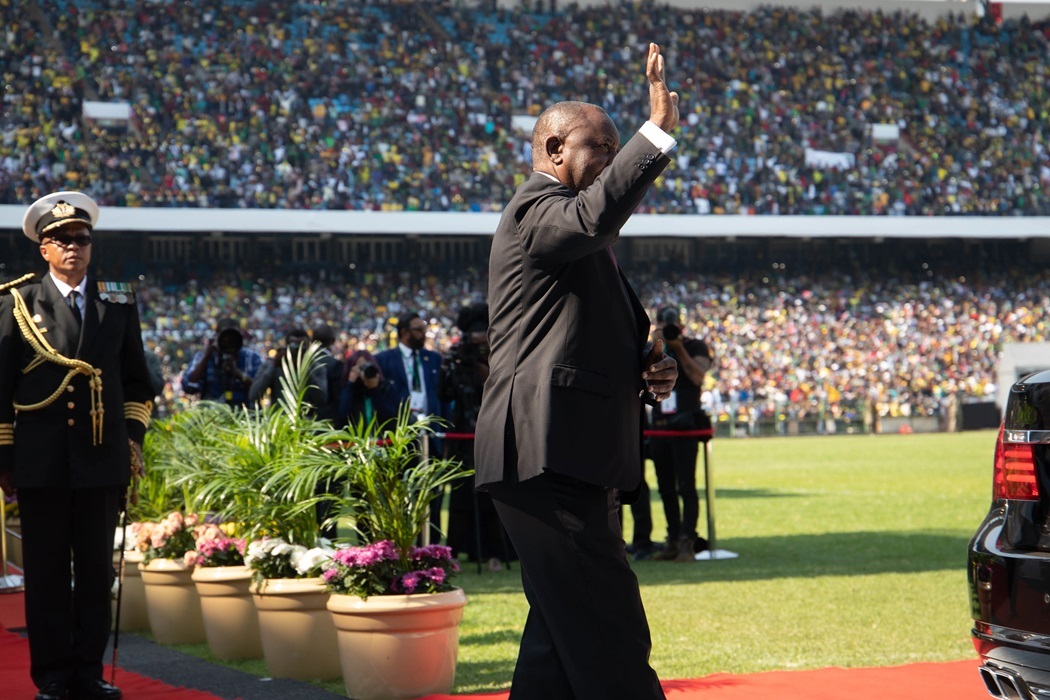 South Africa’s presidential inauguration