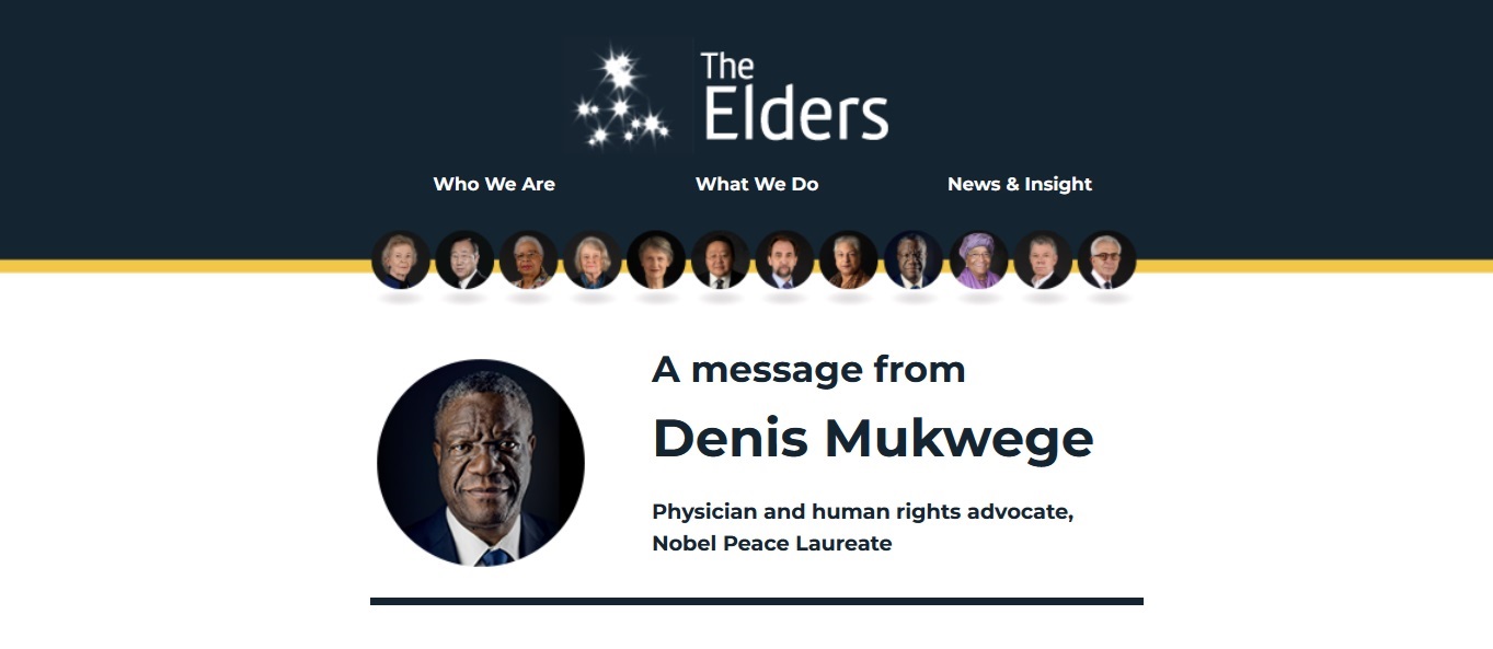 Message from The Elders