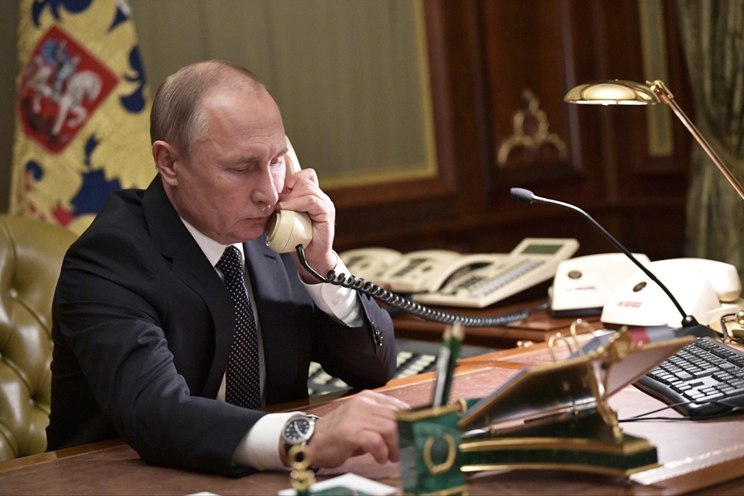 Donald Trump’s alleged phone conversation with President Putin – “fake news”