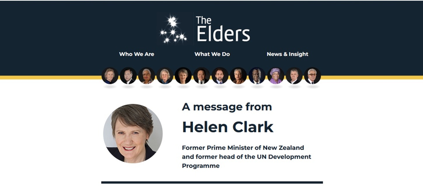 A Message from The Elders