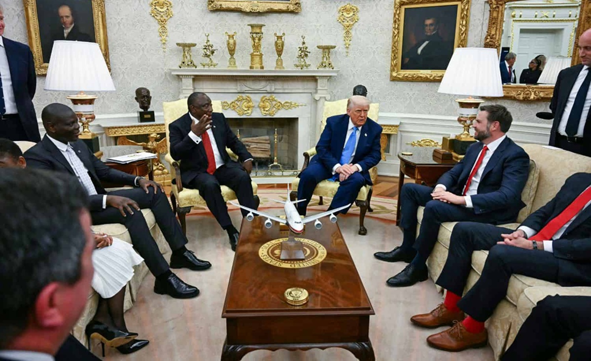 South African president Ramaphosa another victim of President Trump’s sarcasm
